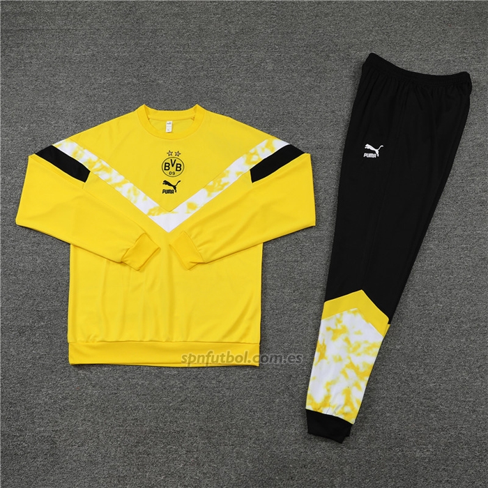 Chandal de Sudadera del Borussia Dortmund 2022 Amarillo